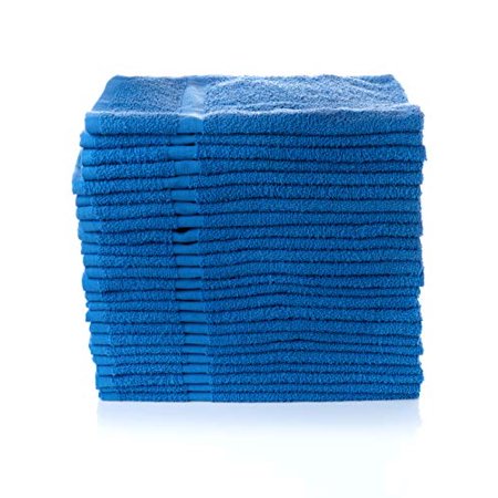 Simpli-Magic 12pk Cotton Hand Towels  16 X27   Blue - Bellso